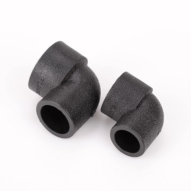 Ingegneria del drenaggio HDPE 90 ° gomito