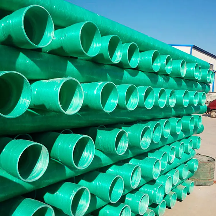 Tubo di plastica rinforzato in fibra di vetro