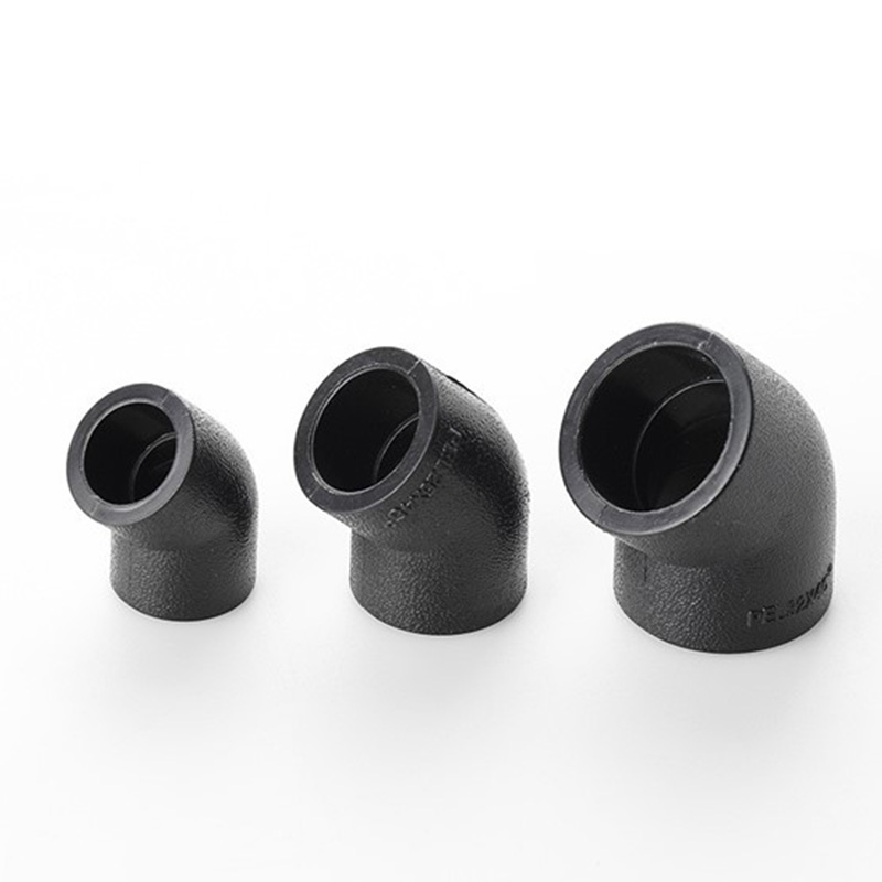 HDPE 45 ° Elbow Cambia la direzione del flusso