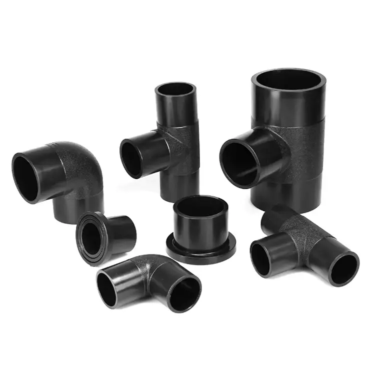 HDPE uguale a 90 gradi dritti