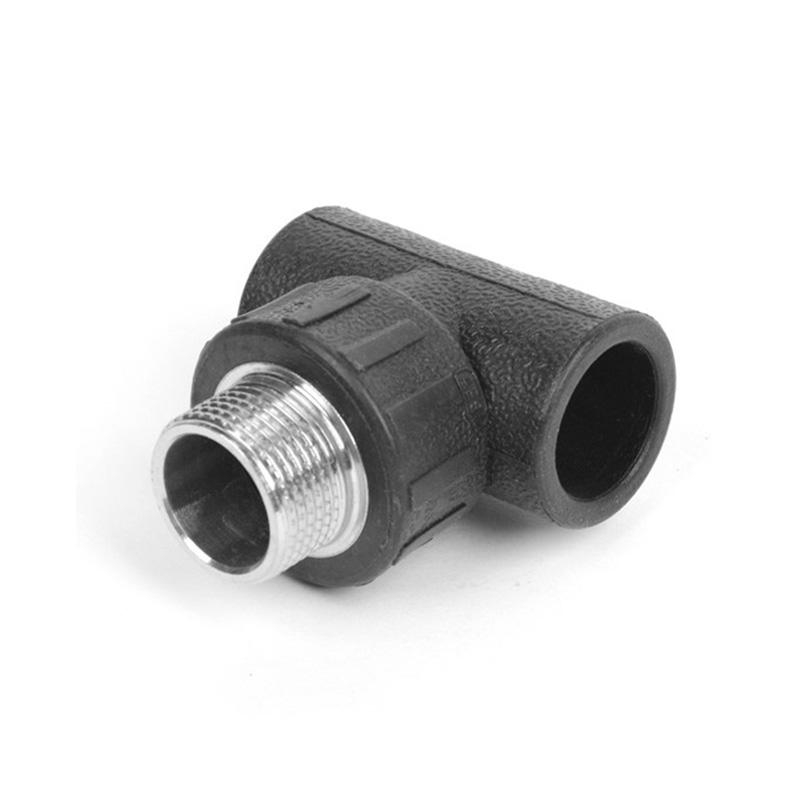 Tee filetta esterno HDPE per la connessione del tubo