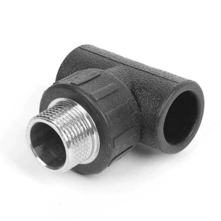 T-shirt filettata maschio HDPE per la connessione ibrida