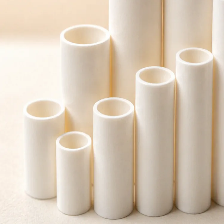 Tubo in PVC bianco per impianto idrico